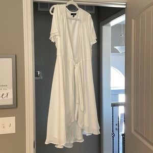 Lulus Midi Wrap Dress